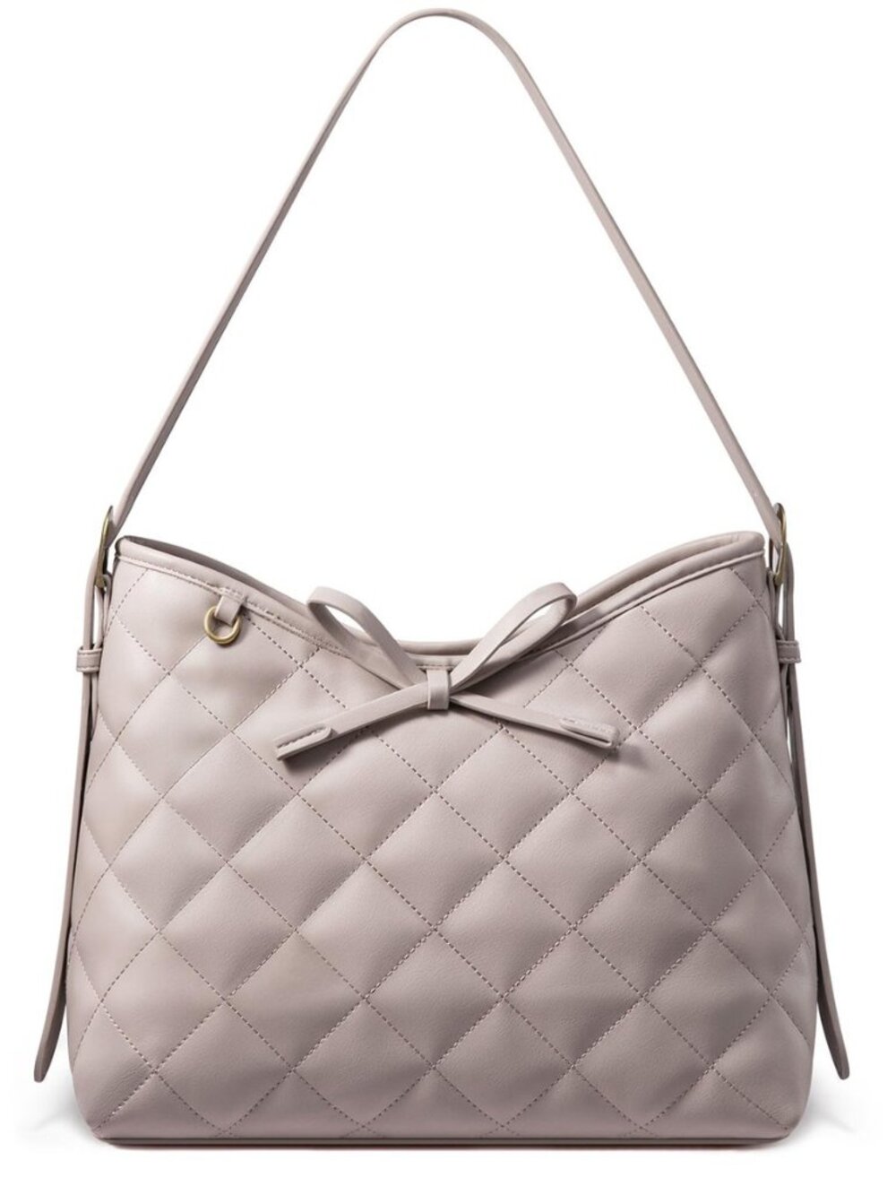 Purses for Women Soft Leather Hobo Handbags Quilted Crossbody Bag Designer